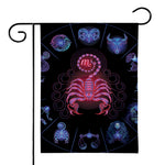 Scorpio And Astrological Signs Print House Flag