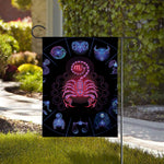 Scorpio And Astrological Signs Print House Flag