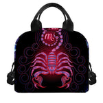 Scorpio And Astrological Signs Print Insulated Lunch Bag