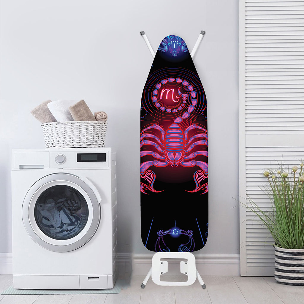 Scorpio And Astrological Signs Print Ironing Board Cover