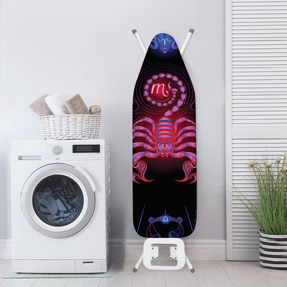 Scorpio And Astrological Signs Print Ironing Board Cover