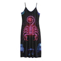 Scorpio And Astrological Signs Print Jersey Midi Cami Dress