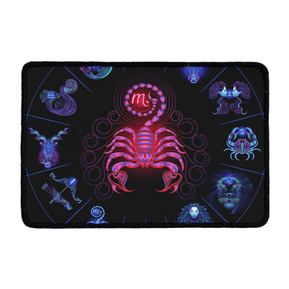 Scorpio And Astrological Signs Print Kitchen Mat