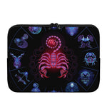Scorpio And Astrological Signs Print Laptop Sleeve