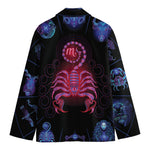 Scorpio And Astrological Signs Print Men's Blazer