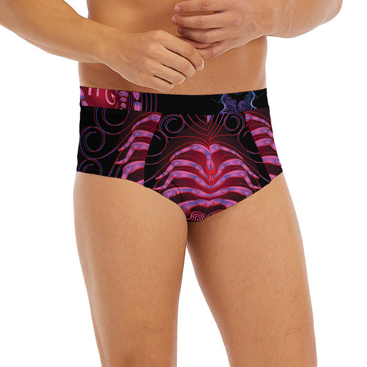 Scorpio And Astrological Signs Print Men's Briefs