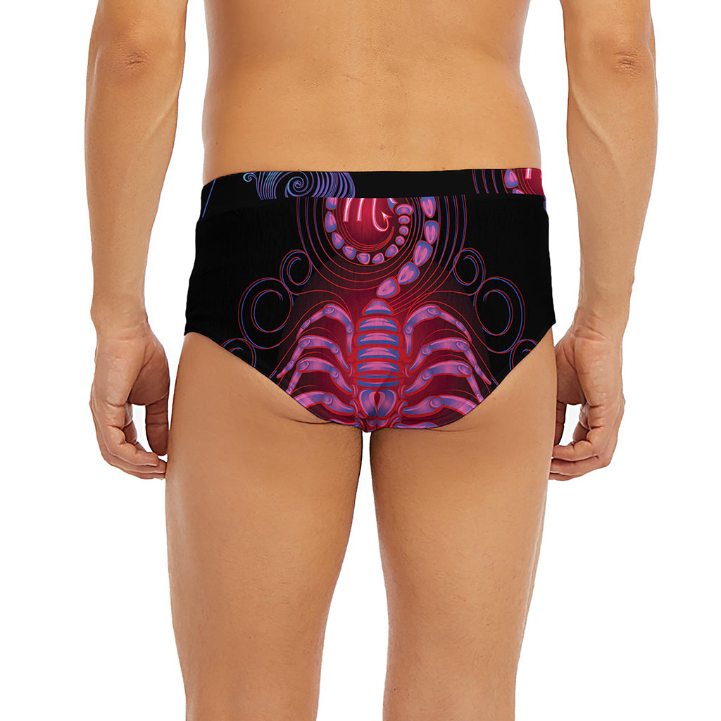Scorpio And Astrological Signs Print Men's Briefs