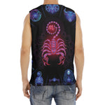 Scorpio And Astrological Signs Print Men's Fitness Tank Top