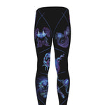 Scorpio And Astrological Signs Print Men's leggings
