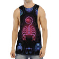 Scorpio And Astrological Signs Print Men's Muscle Tank Top