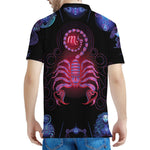 Scorpio And Astrological Signs Print Men's Polo Shirt