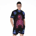 Scorpio And Astrological Signs Print Men's Romper