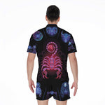 Scorpio And Astrological Signs Print Men's Rompers
