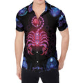 Scorpio And Astrological Signs Print Men's Shirt