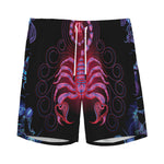 Scorpio And Astrological Signs Print Men's Sports Shorts