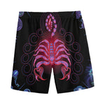 Scorpio And Astrological Signs Print Men's Sports Shorts