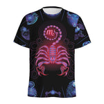 Scorpio And Astrological Signs Print Men's Sports T-Shirt