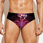 Scorpio And Astrological Signs Print Men's Swim Briefs