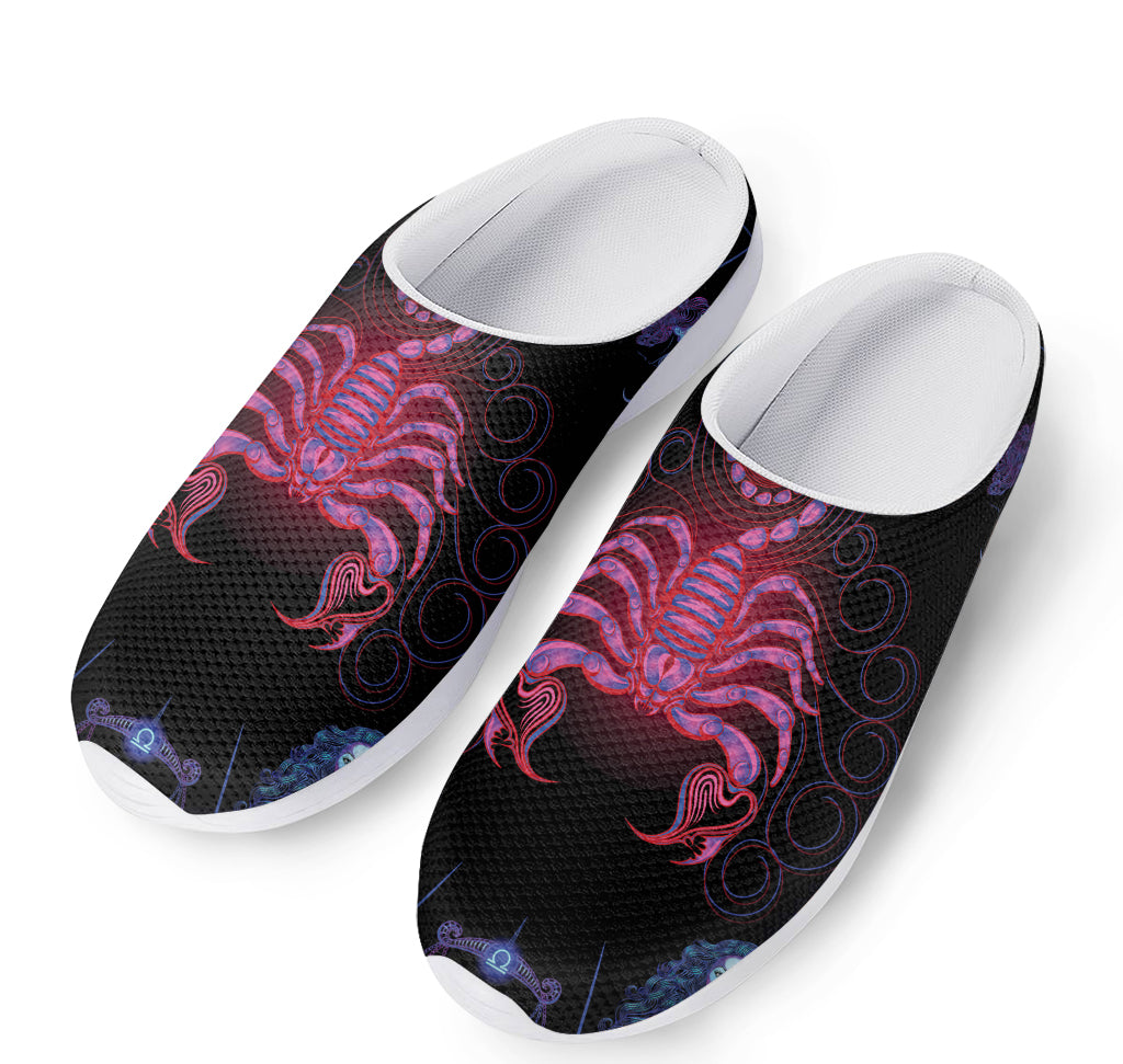 Scorpio And Astrological Signs Print Mesh Casual Shoes