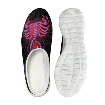 Scorpio And Astrological Signs Print Mesh Casual Shoes