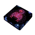 Scorpio And Astrological Signs Print Outdoor Seat Cushion Cover