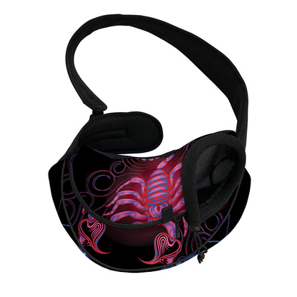 Scorpio And Astrological Signs Print Pet Sling Carrier