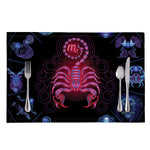 Scorpio And Astrological Signs Print Placemat