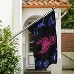 Scorpio And Astrological Signs Print Polyester Flag