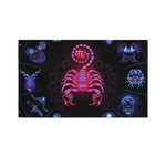 Scorpio And Astrological Signs Print Polyester Flag
