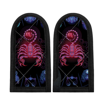 Scorpio And Astrological Signs Print Skillet Handle Cover