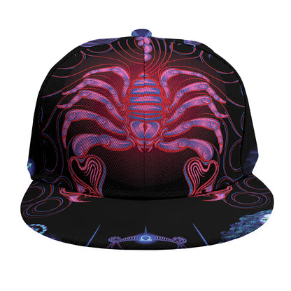 Scorpio And Astrological Signs Print Snapback Cap