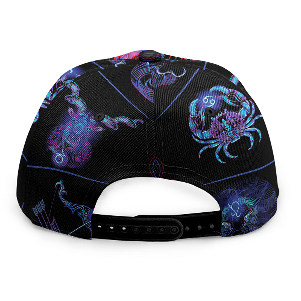 Scorpio And Astrological Signs Print Snapback Cap