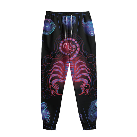 Scorpio And Astrological Signs Print Sweatpants