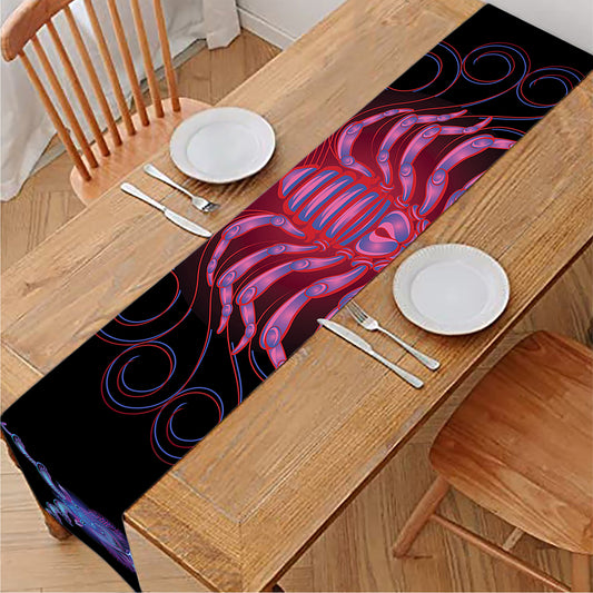 Scorpio And Astrological Signs Print Table Runner
