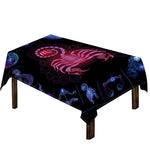 Scorpio And Astrological Signs Print Tablecloth