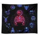 Scorpio And Astrological Signs Print Tapestry