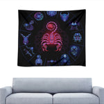 Scorpio And Astrological Signs Print Tapestry