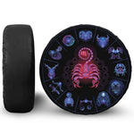 Scorpio And Astrological Signs Print Tire Cover