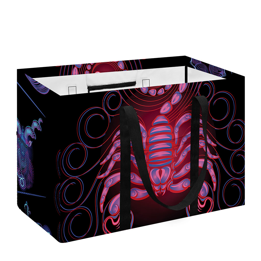 Scorpio And Astrological Signs Print Utility Tote Bag