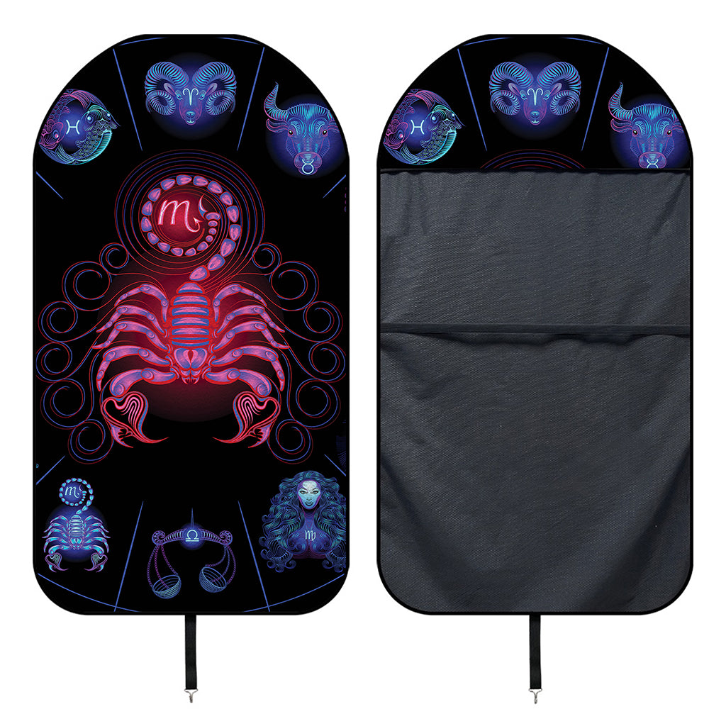 Scorpio And Astrological Signs Print Waterproof Car Seat Cover