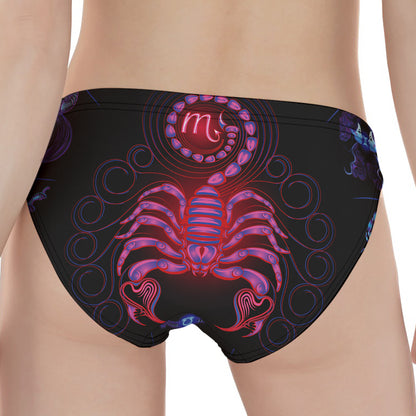 Scorpio And Astrological Signs Print Women's Panties