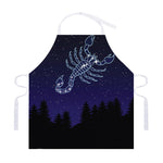 Scorpio Constellation Print Adjustable Apron