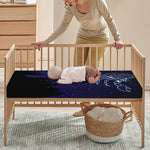 Scorpio Constellation Print Baby Crib Sheet