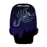 Scorpio Constellation Print Baby Seat Cover
