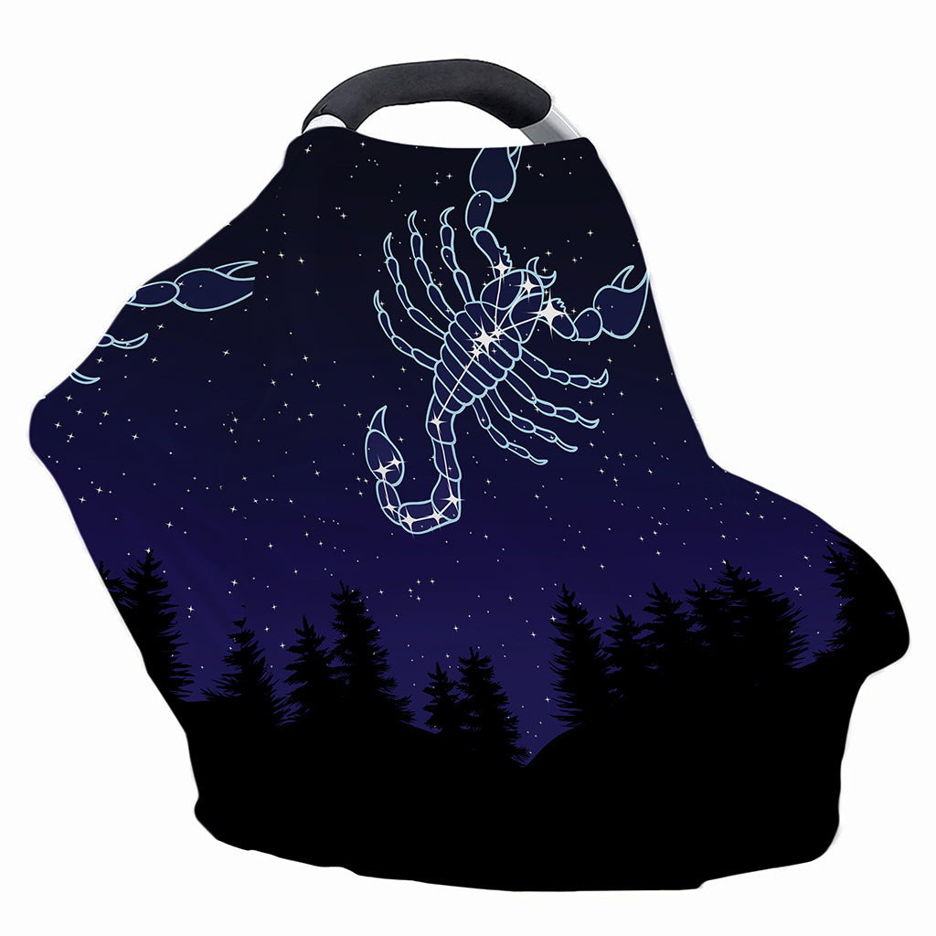 Scorpio Constellation Print Baby Seat Cover