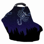 Scorpio Constellation Print Baby Seat Cover