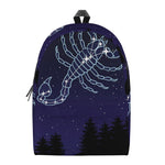 Scorpio Constellation Print Backpack