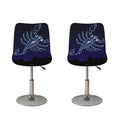 Scorpio Constellation Print Bar Stool Covers