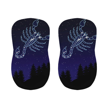 Scorpio Constellation Print Bar Stool Covers