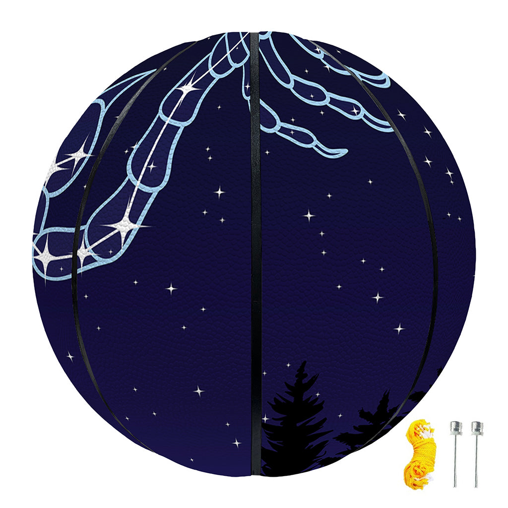 Scorpio Constellation Print Basketball